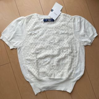 エムズグレイシー(M'S GRACY)のガオちゃん 様 専用　エムズグレイシー リボン飾り 半袖トップス(カットソー(半袖/袖なし))