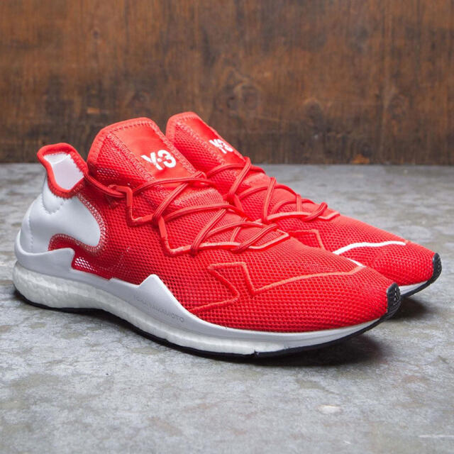 Y-3 ADIZERO RUNNER RED/WHITE 26.0cm靴/シューズ