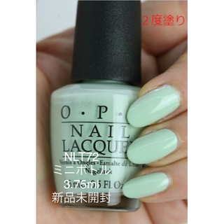 オーピーアイ(OPI)のOPI　 パステルミントグリーン　 ミニボトル　新品(マニキュア)