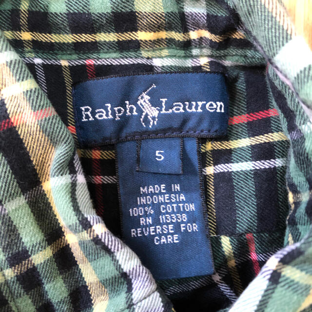 Ralph Lauren(ラルフローレン)のシャツ キッズ/ベビー/マタニティのキッズ服男の子用(90cm~)(ブラウス)の商品写真