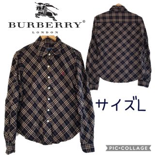 バーバリーブルーレーベル(BURBERRY BLUE LABEL)のバーバリーロンドン　チェックシャツ (シャツ/ブラウス(長袖/七分))