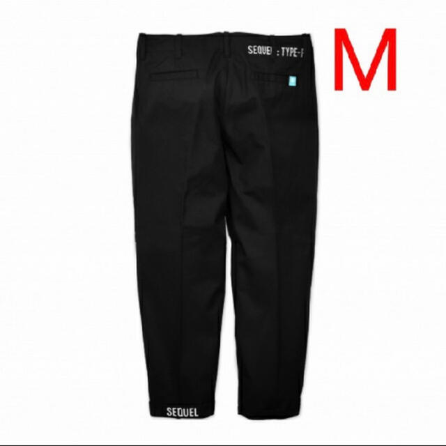 美品sequel  chino pants black M シークエル藤原ヒロシ メンズのパンツ(チノパン)の商品写真