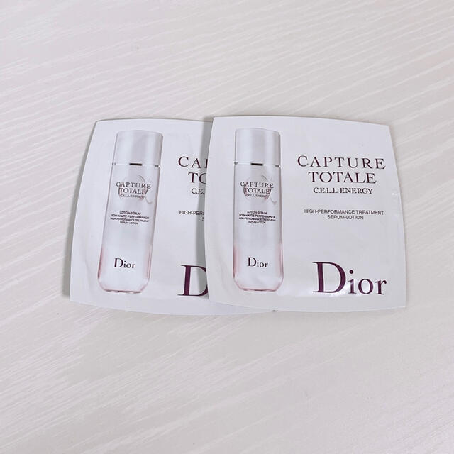 Dior(ディオール)のDior カプチュール　トータル　セル　ENGY ローション×2 コスメ/美容のキット/セット(サンプル/トライアルキット)の商品写真