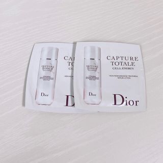 ディオール(Dior)のDior カプチュール　トータル　セル　ENGY ローション×2(サンプル/トライアルキット)