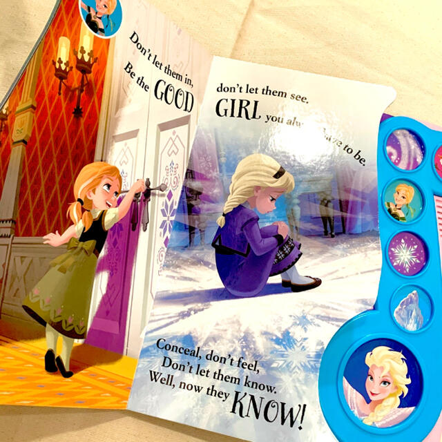 Disney 新品 ディズニープリンセス アナと雪の女王お歌付英語絵本 エルサ アナ雪 Dweの通販 By Ray S Shop ディズニーならラクマ