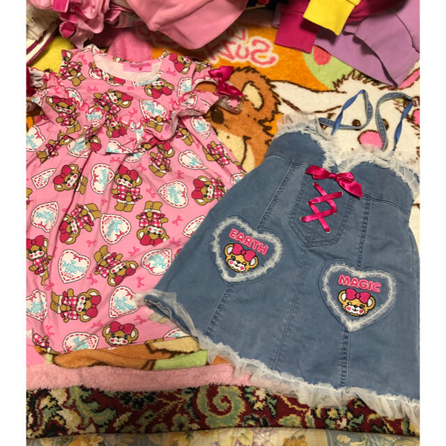 EARTHMAGIC(アースマジック)の専用 キッズ/ベビー/マタニティのキッズ服女の子用(90cm~)(ワンピース)の商品写真