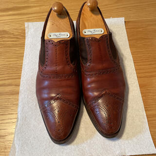 サントーニ(Santoni)のまー様専用　サントーニ　革靴　ブラウン　27.5センチ(ドレス/ビジネス)