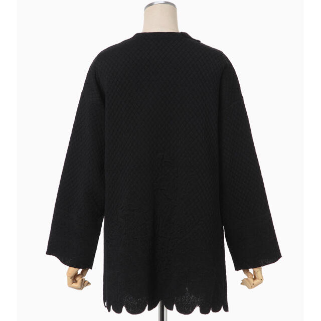 mame scallop cut knitted jacket ニット mame scallop cut knitted jacket ニット