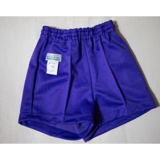 体操服★スクールユニ ジャージ短パン 120 パープル 新品未使用(パンツ/スパッツ)