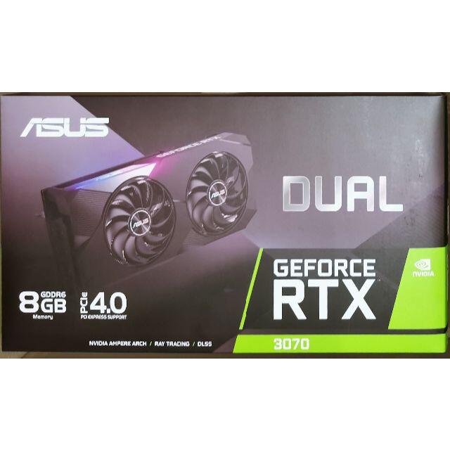 新品送料込 ASUS DUAL-RTX3070-8G RTX 3070 8GBGDDR68GB搭載ポート