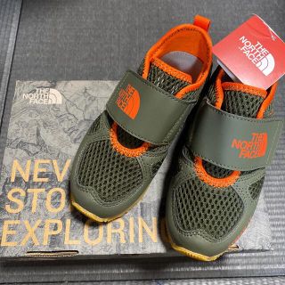 ザノースフェイス(THE NORTH FACE)のノースフェイス　キッズ　サンダル　スニーカー　17cm 新品　タグ付き　子供　靴(サンダル)