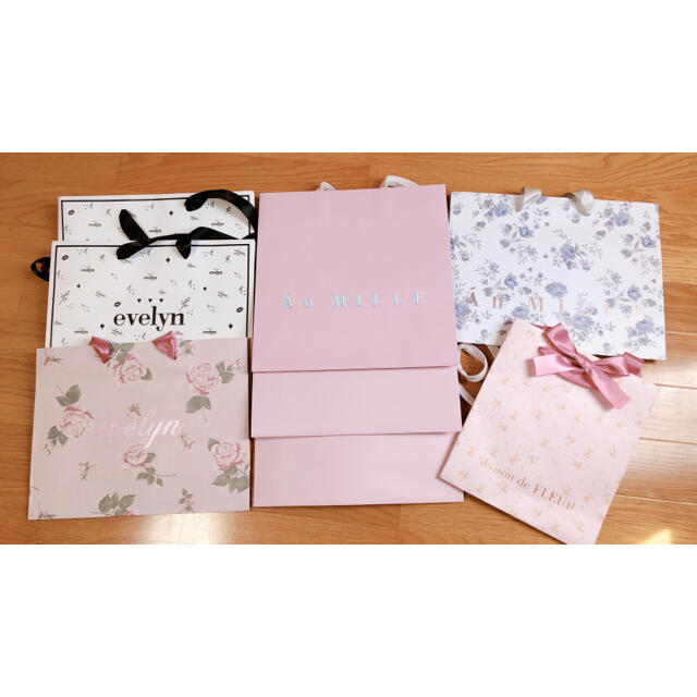 evelyn(エブリン)の♡まとめ売り♡ ブランドショッパー ショップ袋 レディースのバッグ(ショップ袋)の商品写真