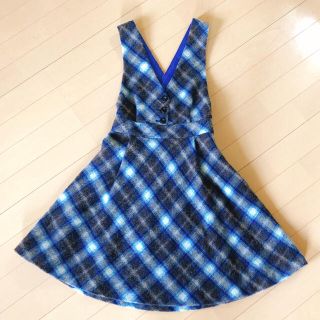 アニエスベー(agnes b.)の[新品]To b by agnes b チェックワンピース(ミニワンピース)