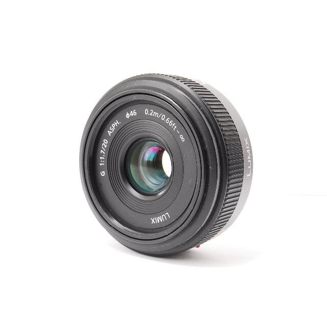 Panasonic(パナソニック)の❤単焦点パンケーキレンズ❤パナソニック 20mm F1.7❤H-H020❤ スマホ/家電/カメラのカメラ(ミラーレス一眼)の商品写真