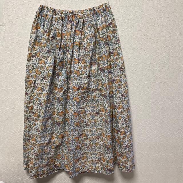 特別プライス ハンドメイド リバティ オーチャード ロングスカート