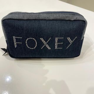 フォクシー(FOXEY)のFOXEY デニムポーチ(ポーチ)