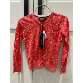 トミーヒルフィガー(TOMMY HILFIGER)のトミー　キッズ　女の子　104 新品未使用　カーディガン(カーディガン)