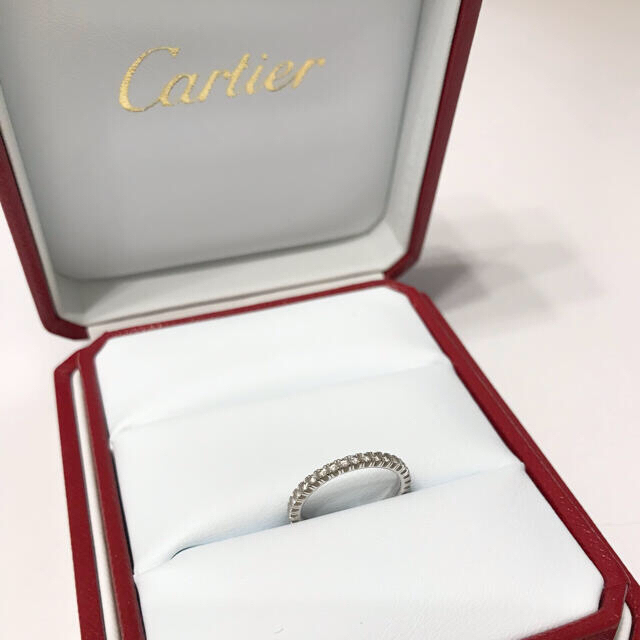 Cartier WG750 0.5ct 8号の通販 by panda's shop｜カルティエならラクマ - カルティエ♦️フルエタニティリング HOT格安