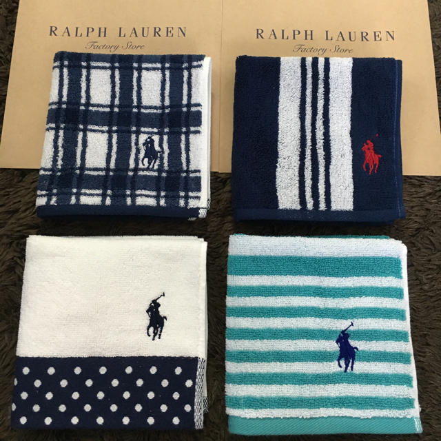 Ralph Lauren(ラルフローレン)の結婚・出産・退職・送別のプレゼント♡ラルフローレン タオルハンカチ メンズのファッション小物(ハンカチ/ポケットチーフ)の商品写真