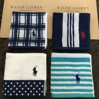 ラルフローレン(Ralph Lauren)の結婚・出産・退職・送別のプレゼント♡ラルフローレン タオルハンカチ(ハンカチ/ポケットチーフ)