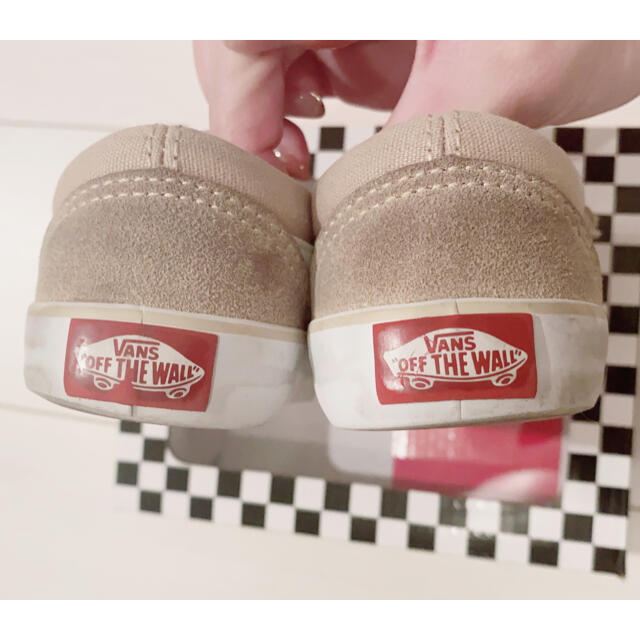 VANS(ヴァンズ)のvans ベビー　スニーカー  ベージュ　ヴァンズ　13.5cm キッズ/ベビー/マタニティのベビー靴/シューズ(~14cm)(スニーカー)の商品写真