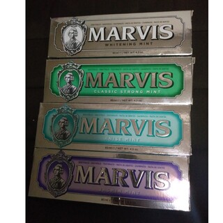 マービス(MARVIS)のmii様　MARVIS歯磨き粉　85ml　4本セット　(歯磨き粉)