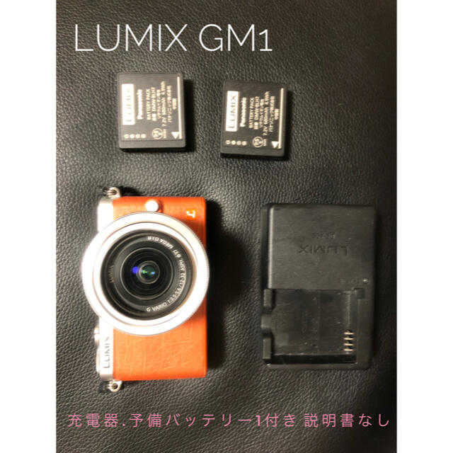 LUMIX GM1標準レンズ＋予備バッテリーミラーレス一眼