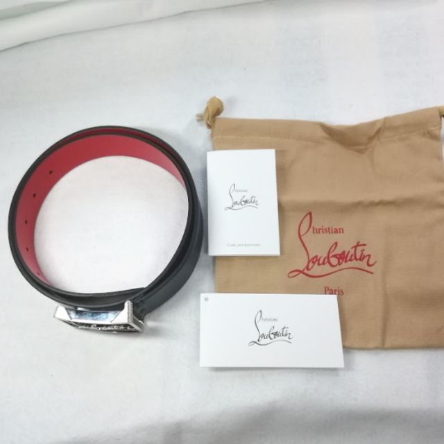 Christian Louboutin(クリスチャンルブタン)の●新品/正規品● Christian Louboutin Ricky Belt メンズのファッション小物(ベルト)の商品写真