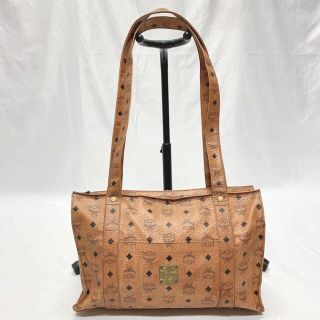 エムシーエム(MCM)のmcm 総柄ロゴ　ショルダーバッグ　トートバッグ(ショルダーバッグ)