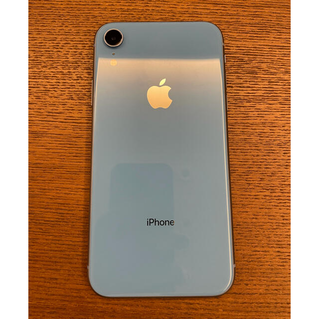 iPhone XR 128GB Blue simフリー ガラスフィルム付