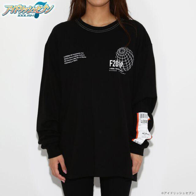 BANDAI NAMCO Entertainment(バンダイナムコエンターテインメント)のLEGENDA❤アイドリッシュセブンコラボ レディースのトップス(Tシャツ(長袖/七分))の商品写真
