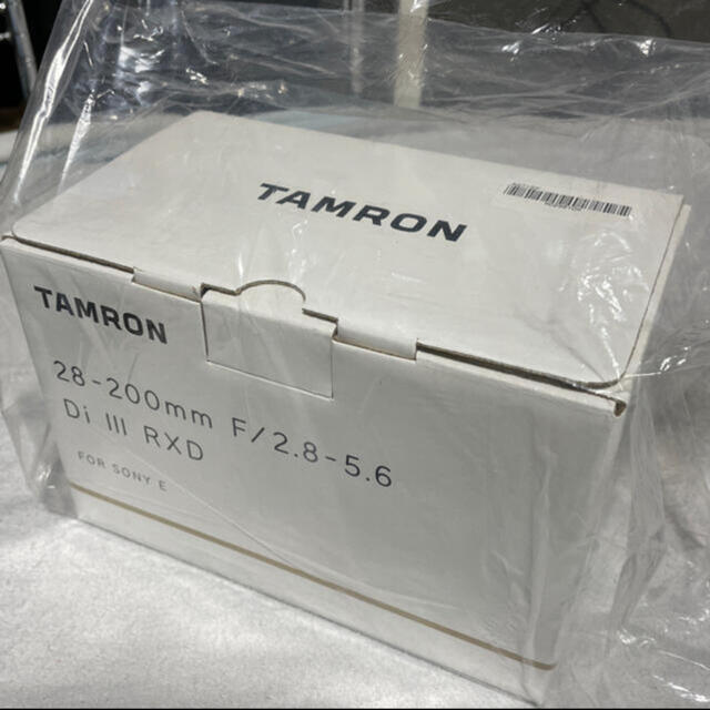 TAMRON(タムロン)の新品未開封 タムロン 28-200mm F/2.8-5.6 Di III RXD スマホ/家電/カメラのカメラ(レンズ(ズーム))の商品写真