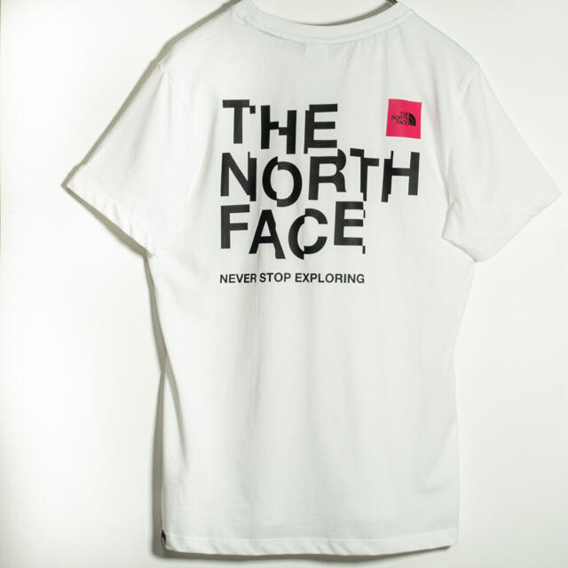 THE NORTH FACE(ザノースフェイス)の欧州限定◆ノースフェイス シャッターグラフィックTシャツ UK M 日本XL相当 レディースのトップス(Tシャツ(半袖/袖なし))の商品写真