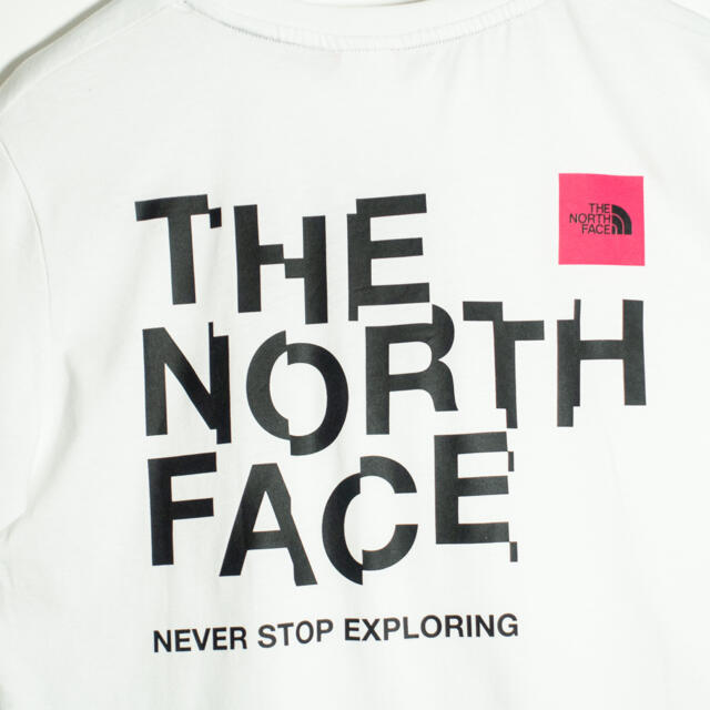 THE NORTH FACE(ザノースフェイス)の欧州限定◆ノースフェイス シャッターグラフィックTシャツ UK M 日本XL相当 レディースのトップス(Tシャツ(半袖/袖なし))の商品写真