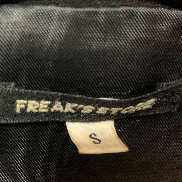 FREAK'S STORE(フリークスストア)のFREAK´SRTOREダブルライダースジャケット レザージャケット メンズのジャケット/アウター(ライダースジャケット)の商品写真