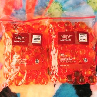 エリップス(ellips)のエリップス　ellips   ブラウン　100カプセル(トリートメント)