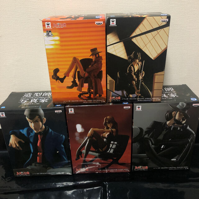 BANPRESTO - 未開封❗️ルパン三世 creator×creator (特別カラー)5点