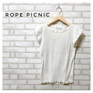 ロペピクニック(Rope' Picnic)のROPE PICNIC レディース 春ニット アイボリー M(ニット/セーター)