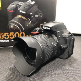 ニコン(Nikon)のNikon ニコン D5500 18-55 VR Ⅱ KIT オマケ付き(デジタル一眼)