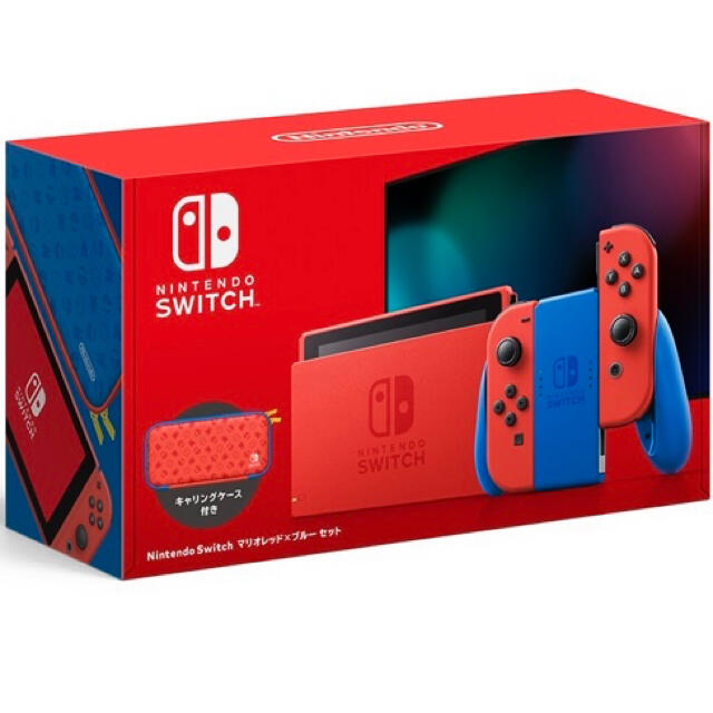 【新品・未開封品】Nintendo Switch マリオレッド×ブルーセット