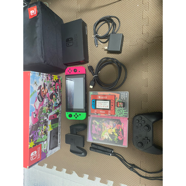 Nintendo Switch スプラトゥーン2 どうぶつの森　プロコン　セット