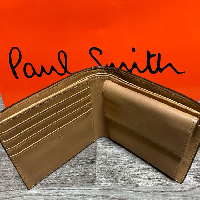 Paul Smith(ポールスミス)の定価2.6万 完売品 19ssModel Paul Smith 牛革 二つ折り メンズのファッション小物(折り財布)の商品写真