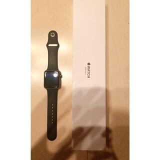 アップルウォッチ(Apple Watch)の　Apple Watch 3 42mm GPSモデル(腕時計(デジタル))
