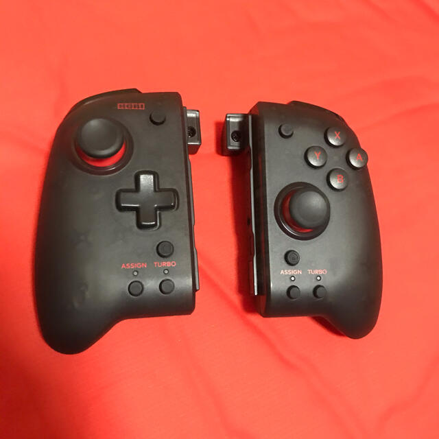 Nintendo Switch(ニンテンドースイッチ)のグリップコントローラー　NintendoSwitch ホリ エンタメ/ホビーのゲームソフト/ゲーム機本体(その他)の商品写真