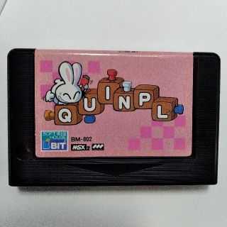 MSX ROM カートリッジ QUINPL クインプル(家庭用ゲームソフト)