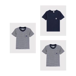 プチバトー(PETIT BATEAU)のハレママ様　3点(Tシャツ/カットソー)