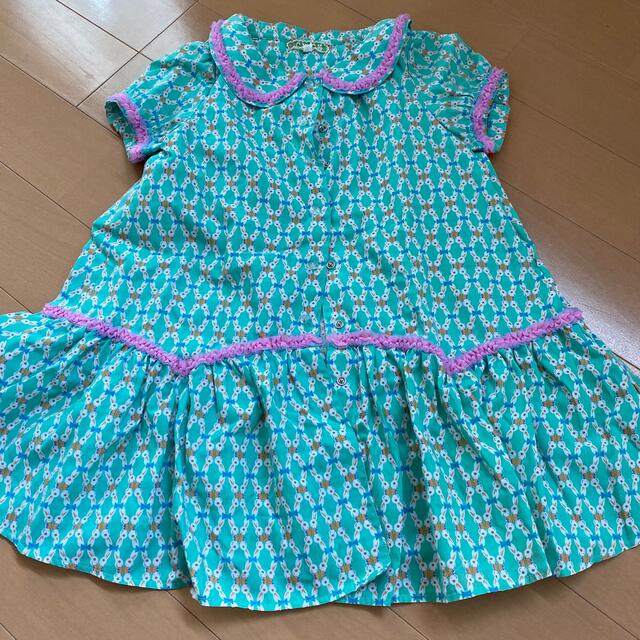 fafa(フェフェ)のフェフェ　ワンピース  120 キッズ/ベビー/マタニティのキッズ服女の子用(90cm~)(ワンピース)の商品写真