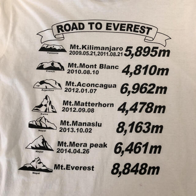 イッテQ登山部Tシャツ メンズのトップス(Tシャツ/カットソー(半袖/袖なし))の商品写真