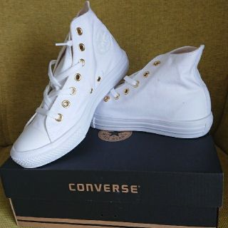 CONVERSE×earth コラボ ハイカットバージョン  24.5ｾ㌢(スニーカー)