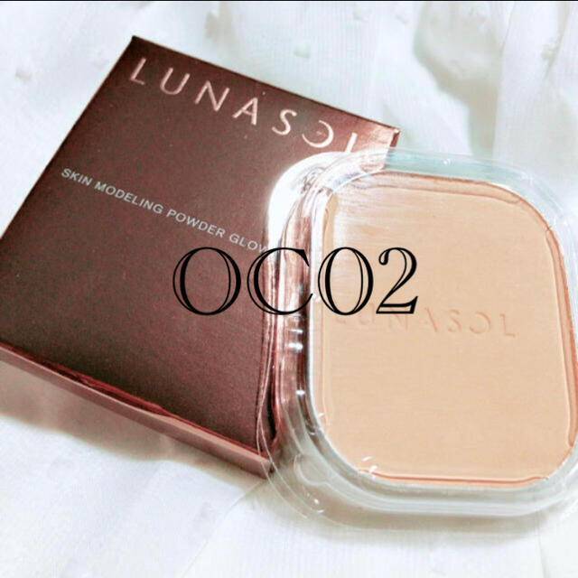 LUNASOL(ルナソル)の新品❤️ ルナソル　スキンモデリングパウダーグロウ　レフィル　oc02 コスメ/美容のベースメイク/化粧品(ファンデーション)の商品写真